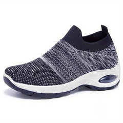 Women's Breathable Mesh Slip On Walking Shoes