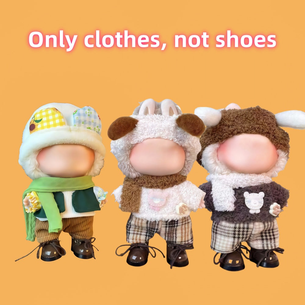 Fashionable Doll Outfit for 6-7 Inch Dolls - DIY Doll Apparel Set