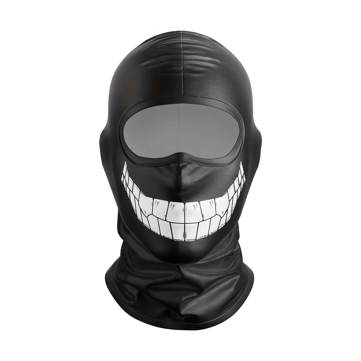 Smiling Ghost Pattern Breathable Balaclava for Outdoor Cycling