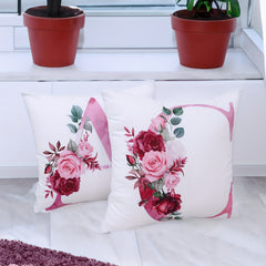 1pc Peach Fleece Throw Pillowcase Cozy Home Decor
