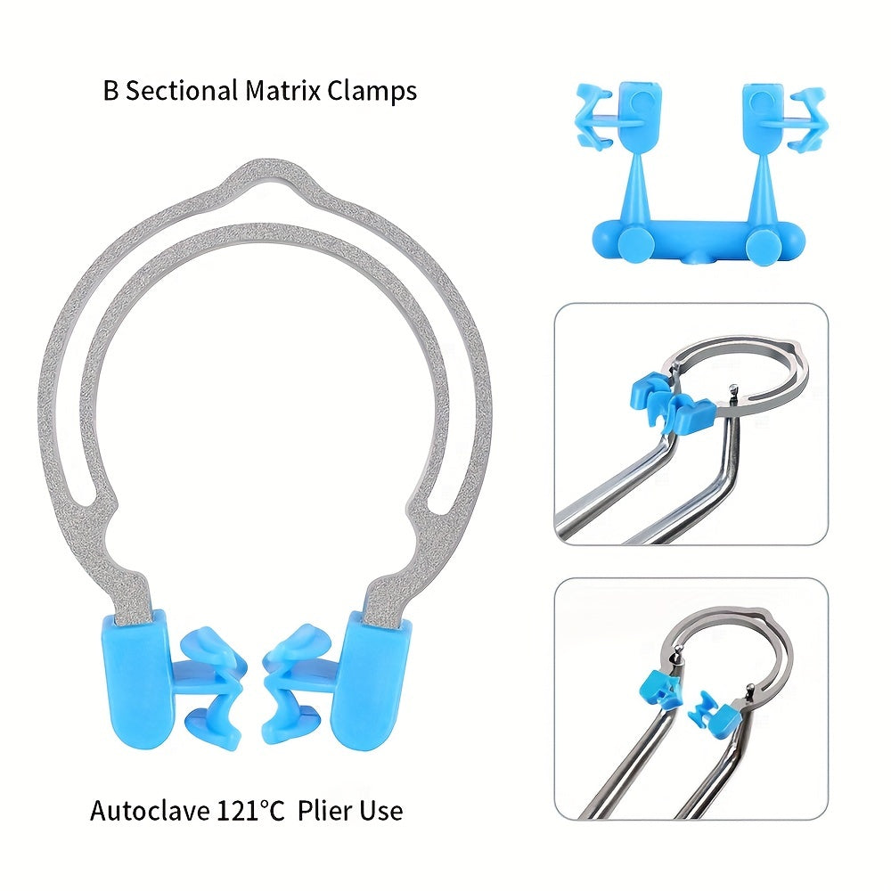 Dental Metal Spring Clip Matrix Ring Teeth Replacement Tool