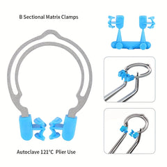 Dental Metal Spring Clip Matrix Ring Teeth Replacement Tool