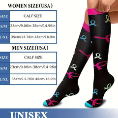 6 Pairs Compression Over the knee Socks for Outdoor Activities