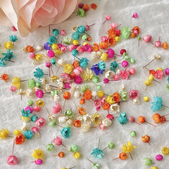 280pcs Small Star Flowers Dried Pressed Flowers Bulk For Resin DIY Garland