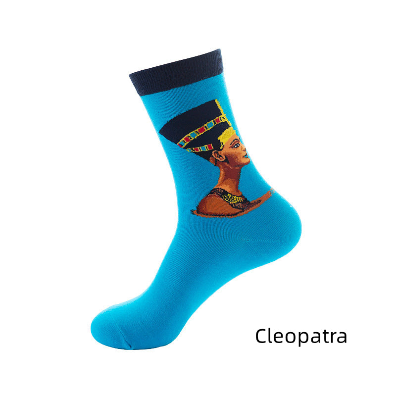 Art Painting Series Socks Women's Stockings