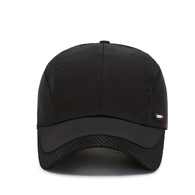 Quick Drying Mesh Baseball Cap Lightweight Sun Hat for Women & Men