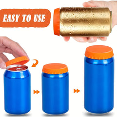 Leakproof Silicone Drink Can Cap - 4pcs