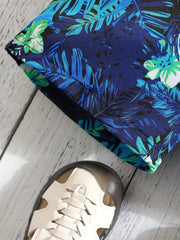 Boys Leaf & Flower Print Shorts for Vacation Beach Summer Clothes