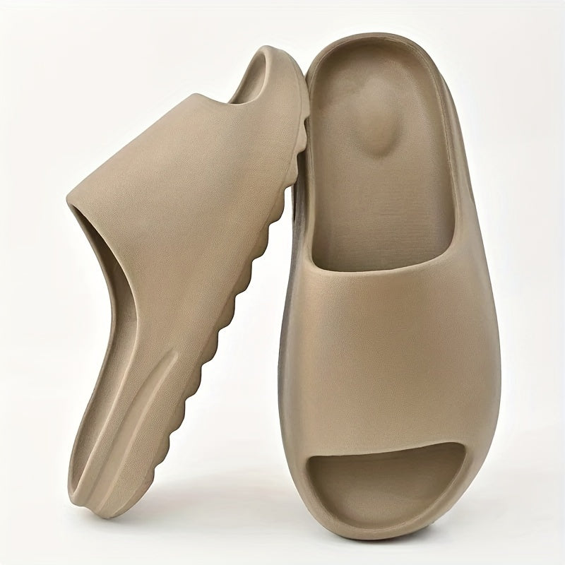 Unisex Non Slip Pillow Slides Open Toe Slippers