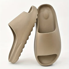 Unisex Non Slip Pillow Slides Open Toe Slippers