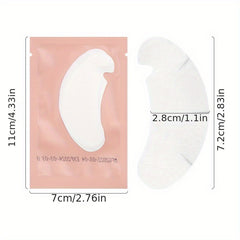 20 Pairs Hydrogel Eye Mask Pads for Lash Extensions Long Lasting