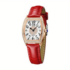 LIGE Girls Youth Gift Watch Oval Appearance Waterproof Female Students Watch