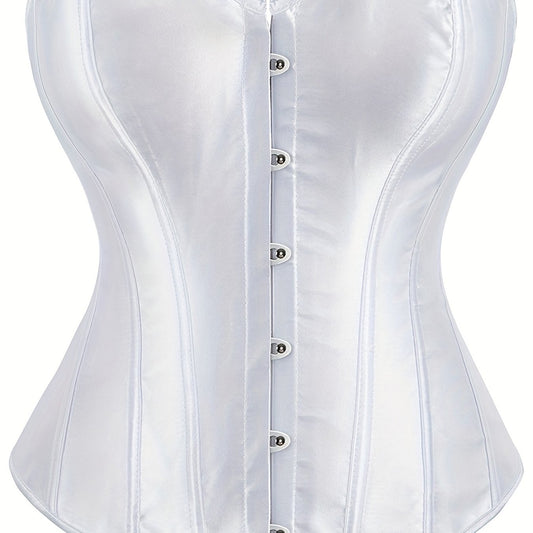 Strapless Corset Bustier Tummy Control Lace Body Shaper Women's Lingerie