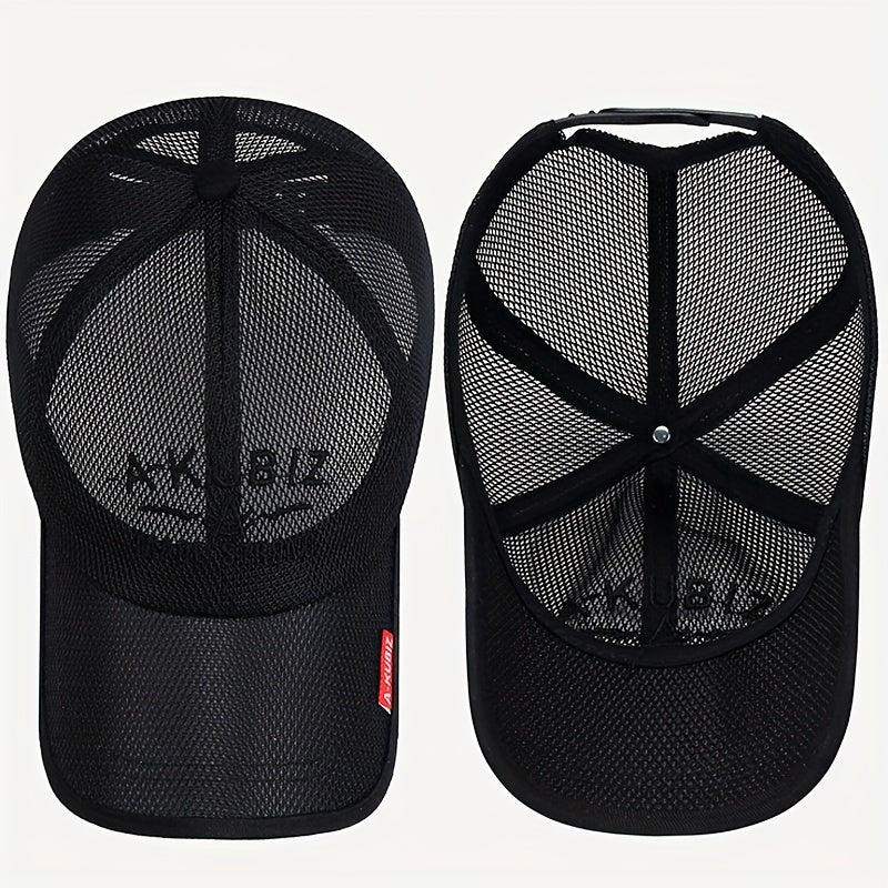 Men's Breathable Mesh Baseball Cap Outdoor Fishing Cap Sun Hat