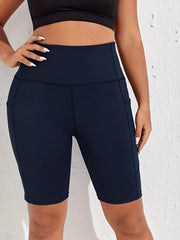 High Rise Stretchy Fitness Shorts