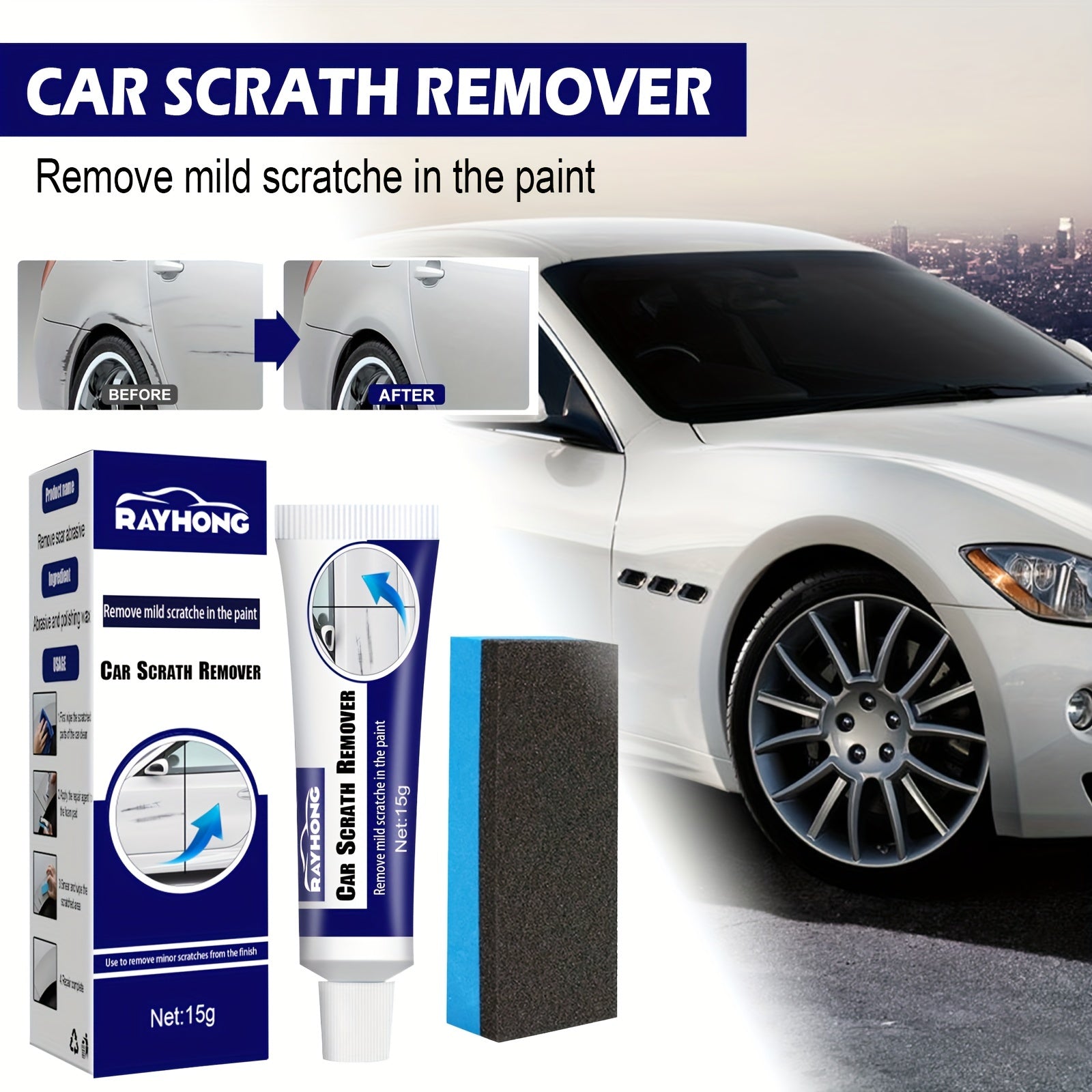 Car Scratch Remover Grinder Polish Paint Surface Refurbishment