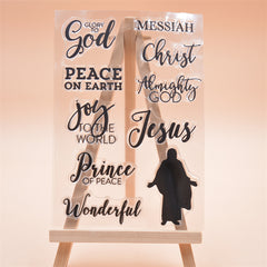 Clear Silicone Stamps for DIY Scrapbooking and Arts Crafts
