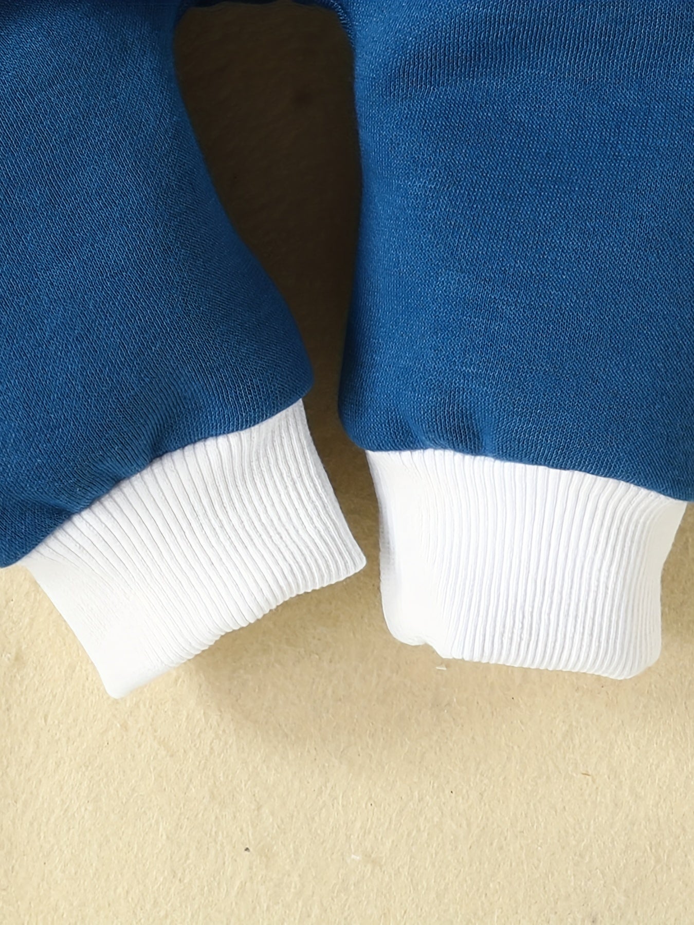 Baby Cloud Hooded Jumpsuit With Ears Fleece Outwear