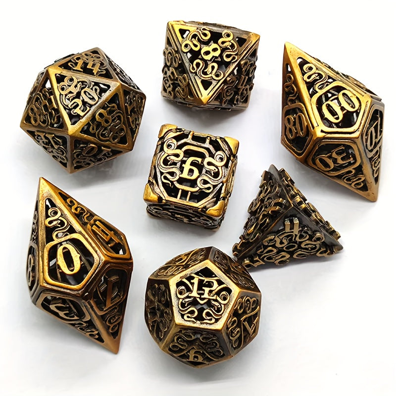 7pcs Hollow Snake Dice for Board Game