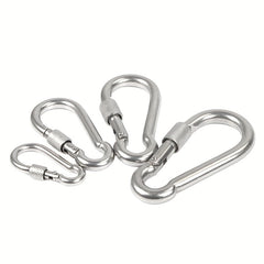 Heavy Duty Locking Carabiner Stainless Steel Snap Hooks