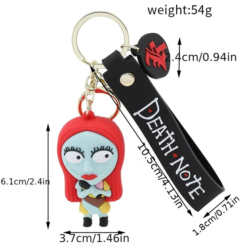 Pumpkin Doll Keychain Halloween Skull Jack Bag Pendant