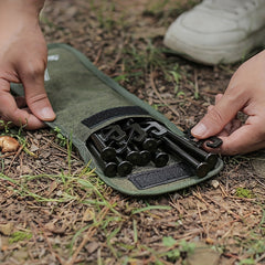 Camping Tent Stakes Sleeve Keep Your Tent Pegs Organized