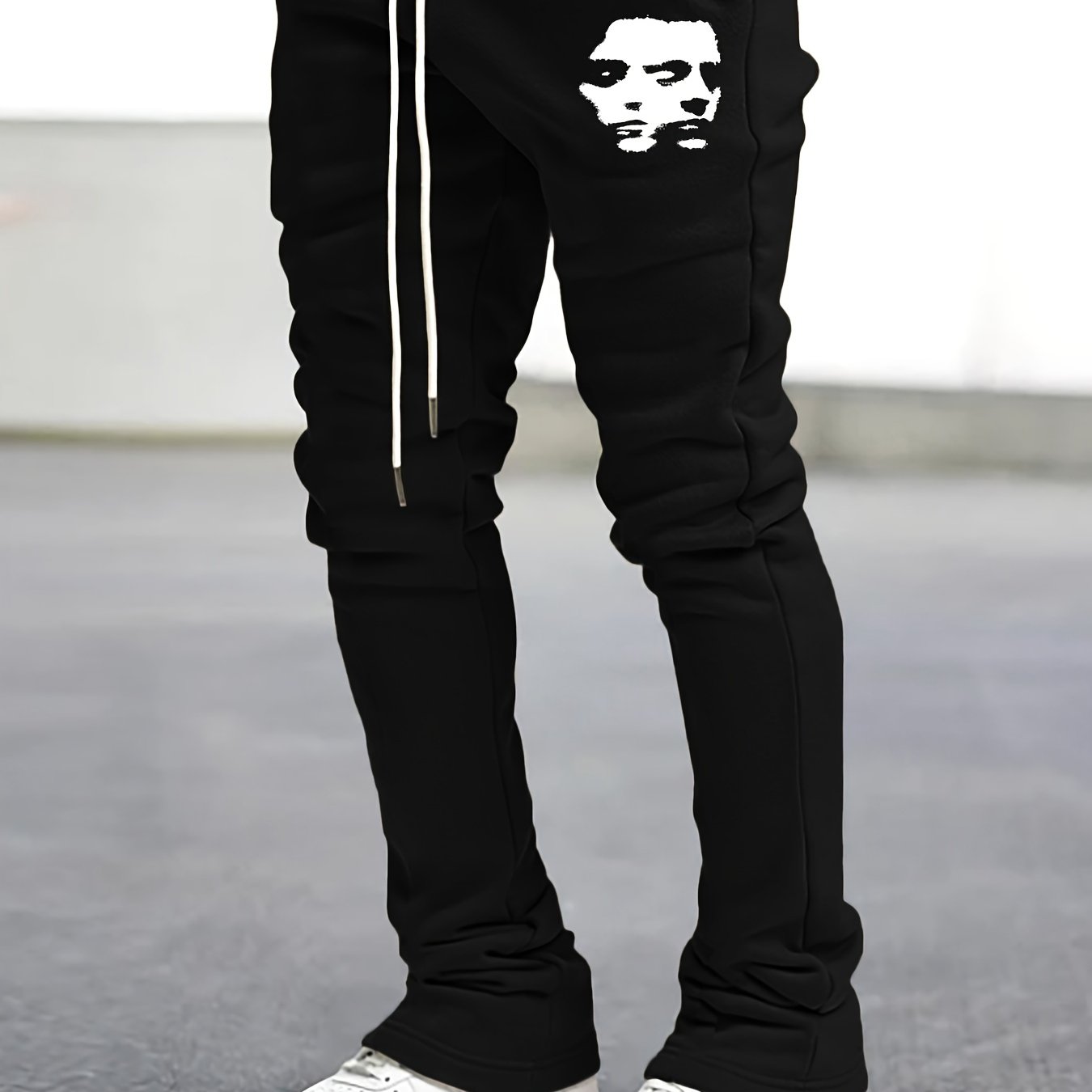 Men's Flared Trousers Street Style Joggers