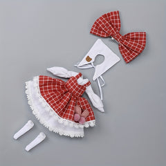 Changeable Skirt Suit for Doll Clothes - Birthday Gift