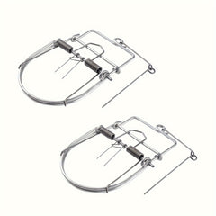 2pcs Outdoor Trap Professional Animal Trap With Paper Box