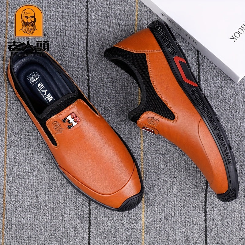 LAORENTOU Men's Loafers Non Slip Comfy Casual Shoes Slip On Walking Shoes