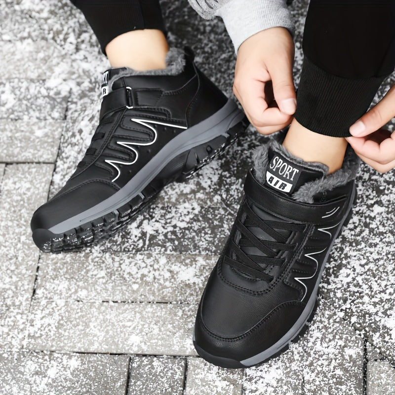 Women's Winter Thickened Warm Snow Shoes Non slip Hiking Boots