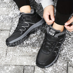 Women's Winter Thickened Warm Snow Shoes Non slip Hiking Boots