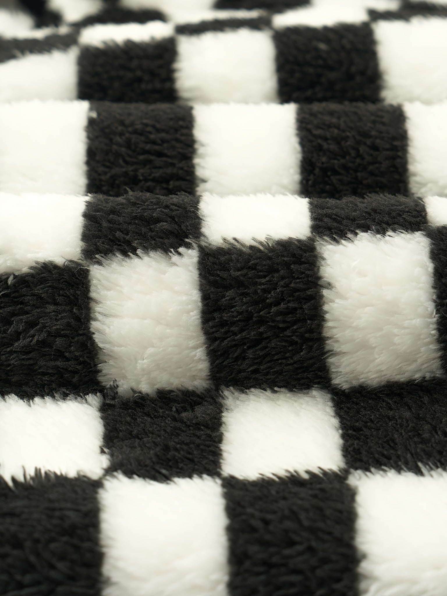 Women's Plus Checkered Print Flannel Warm Home Wear Pants