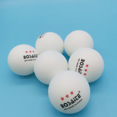 6pcs Competition Table Tennis Balls ABS High Elastic Training Professional