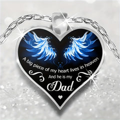 I Love My Dad Necklace Memorial Necklace Gift For Children Kids Accessories