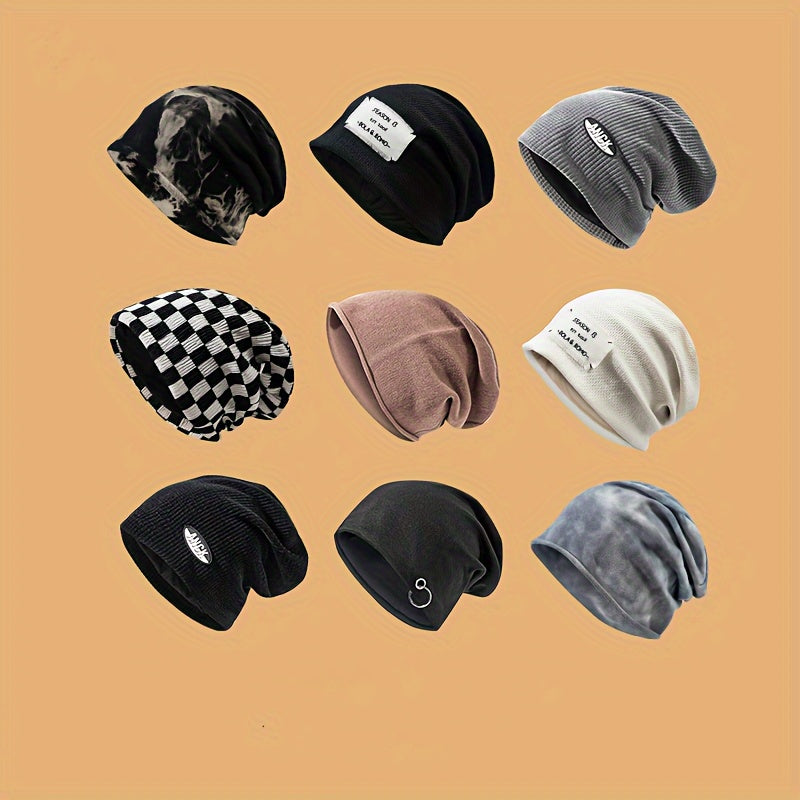 Men's Slouch Cap Thin Beanie Hat