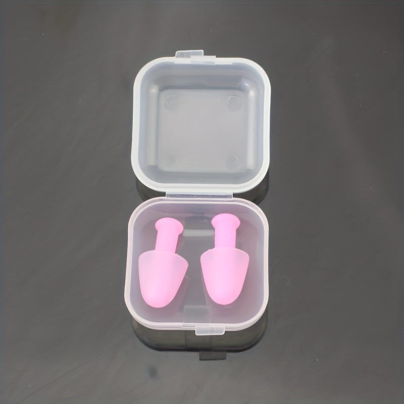 Waterproof Silicone Earplugs for Swimming Diving Bath