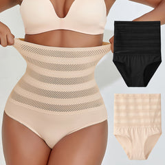 Seamless High Waist Tummy Control Panties for Women