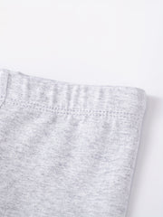 Girls Unicorn Star Leggings Soft Cotton Embroidered Slim Fit