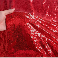 Sequin Fabric Glitter and Embroidery Fabric for DIY Sewing