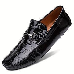 Men's Moccasin Loafer Shoes Slip On Comfy Non-slip