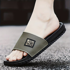 Men's Mesh Slip On Outdoor Slides Summer Slippers