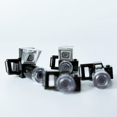 Vintage Camera Blocks Set for Model Enthusiasts