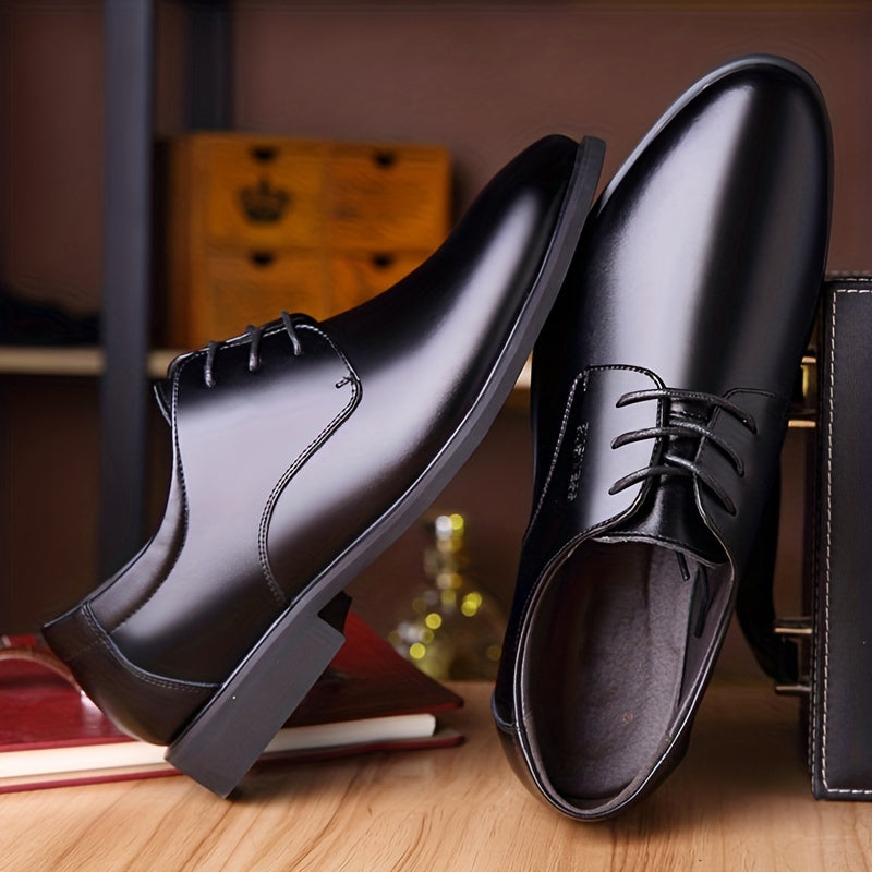 Men's Derby Shoes Lace up Front Outdoor Dress Shoes