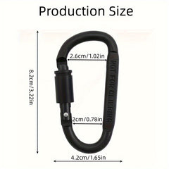 5pcs Aluminum Hanging Buckle for Outdoor Camping Hiking
