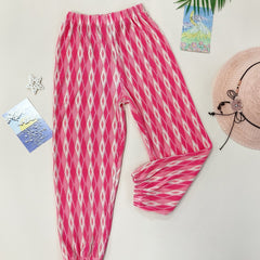 Girls Casual Elastic Waist Anti-mosquito Pants Kids Outwear Pants