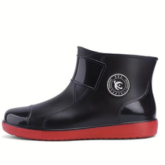 Women's Waterproof Medium Tube Rain Boots Comfortable Non-slip Outdoor Boots