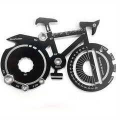 20-in-1 Sports Bicycle Keychain Tool for Outdoor Camping