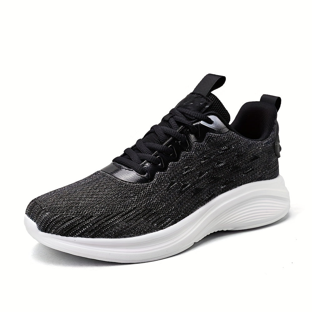 Breathable Lace-Up Sneakers Lightweight Running Shoes