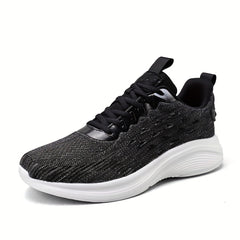 Breathable Lace-Up Sneakers Lightweight Running Shoes